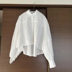 MARW UNITED ARROWS バルーンスリーブ　シャツ　ホワイト