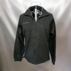 146♪US古着コロンビア フリースジャケットUS-XS(日本S-M)ブラック