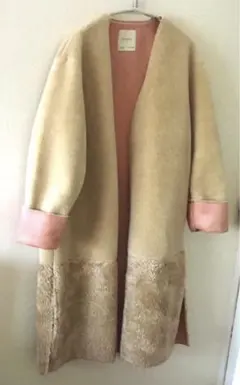 ◯ZARA BASIC ボアコート◯ファーコート　ムートンコート　Mサイズ