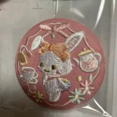 サンリオ 刺繍缶バッジ ウィッシュミーメル