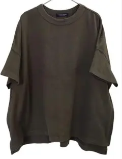 TRAVAIL MANUEL 半袖 Tシャツ カーキのサムネイル