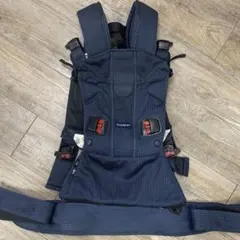 9r34 BABYBJORN 抱っこ紐 ネイビー メッシュ ベビービョルン