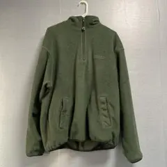 ハーフジップ パーカー