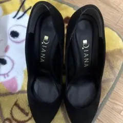 D.IANA ブラックハイヒール 23cm ダイアナ