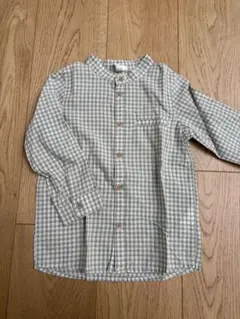 H&M チェックシャツ　長袖　90