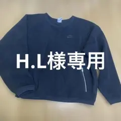 Nike ブラック フリース トレーナー L