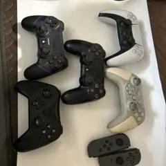 ゲームコントローラーセット 6個ジャンク品