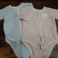 肌着　ロンパース長袖〈男の子〉70㌢