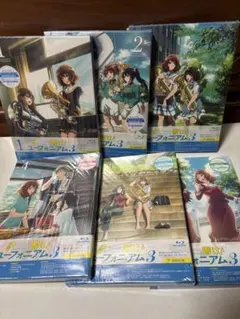 響け!ユーフォニアム3 Blue-ray 1巻-6巻セット 1のみ開封、他未開封