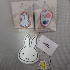 ミッフィー カラーアートチャーム　2種 ダイカットコインケース