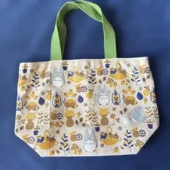 となりのトトロ ミニトートバッグ ランチバッグ ジブリ