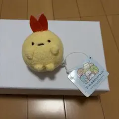 【新品】えびふらいのしっぽ すみっコぐらし ばんざい ゴムひも付き マスコット