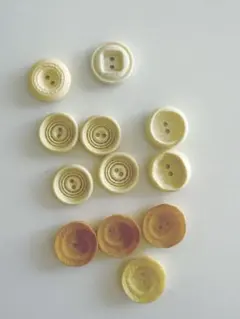 ヴィンテージボタンセット 12個