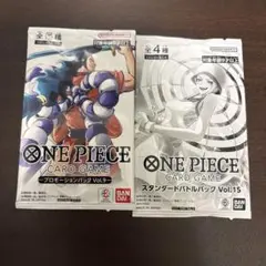 新品未開封 ワンピースカード プロモーションパック Vol.9＋vol15