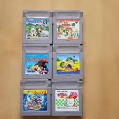 ゲームボーイソフト6本