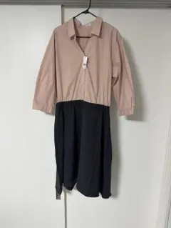 【未着用】Otto Collection シャツドッキングワンピ　サイズLL