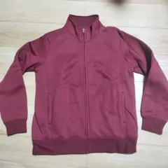 赤裏ボアジャケット　L レッド　ボルドー