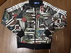 adidas originals 総柄　トラックジャージ　L