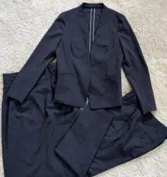 グリーンレーベルリラクシング ライトカチリラ セット ネイビー 38 洗濯可