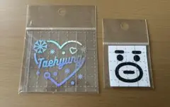 テテ TATA BTS アミボムステッカー　Taehyung