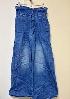 JEANASIS ジーナシス　2WAYハイウエストWデニム