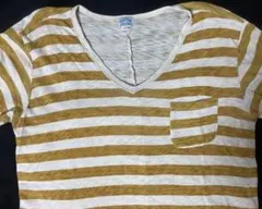 フリークスストア　Ｖネック　ボーダー　Ｔシャツのサムネイル