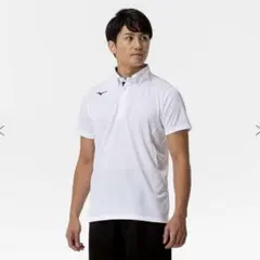 ミズノ＊2025年春夏 ボタンダウンポロシャツ 32MAC18001