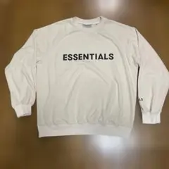 ESSENTIALS ロゴ入りパーカー Mサイズ