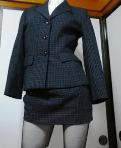 ★程度良好★SELERY　超ミニ　２ピーススーツ　お水系　コスプレ衣装　OL制服