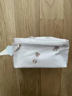 ジェラートピケ　保冷バック　クーラーバック　辻希美さんコラボ　テディベア柄　くま