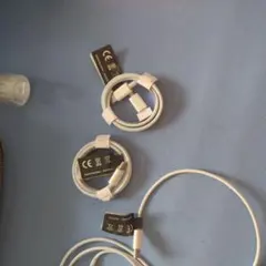 タイプ-C 充電ケーブル 3本セット ホワイト