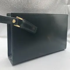 Cartier レザー ガマ口 ハンドバッグ ブラック 箱付き - メルカリ