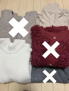 GRL ニットセーター3点セット