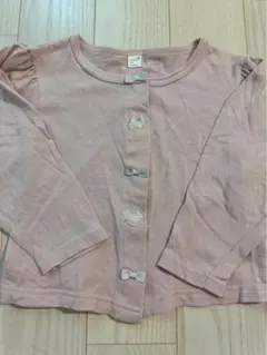 après les cours ピンク カーディガン⭐︎90cm