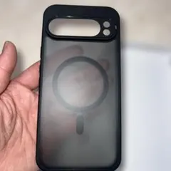 Google Pixel9Pro マグセーフ対応 ブラックソフトケース