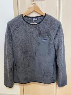 Patagonia メンズ ロスガトスクルー ボアフリース S グレー