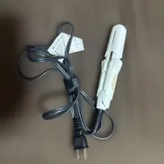 ホワイト セラミック ストレートヘアアイロン