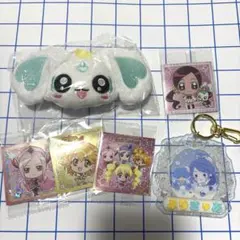 プリキュア ぬいぐるみクリップ ポルン ガチャガチャ シール ウエハース