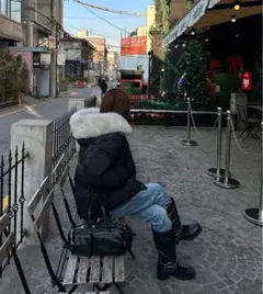 ☆るん様☆ok.soon hooded down jacket