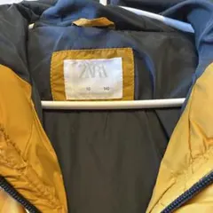 ZARAKIDS ダウンコート　アウター　140センチ　中綿コート　マスタード