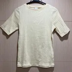 新品未使用　URBAN RESEARCH DOORS リブTシャツ イエローのサムネイル