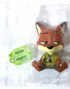 ズートピア　推してね　マスコット　推しマス　カプセルトイ　フィギュア　ニック