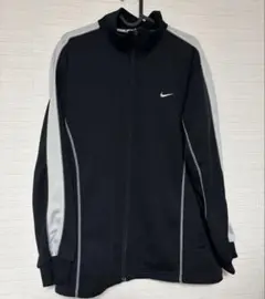 VINTAGE Nike フルジップジャージ ブラック/ホワイト