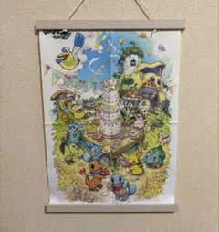 ポケモン不思議のダンジョン 救助隊DX ポケモンセンター早期購入特典 布ポスター