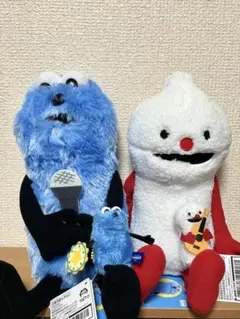 パペットスンスンぬいぐるみ4点　おすわりBIGぬいぐるみ・ボールチェーン【新品】