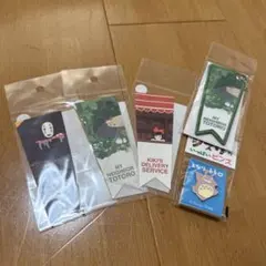 スタジオジブリ ステッカー　ピンズ　キーホルダー