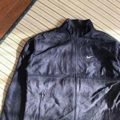 【NIKE】パーカー フルジッパー ハイネック 紺 ネイビー 大人気