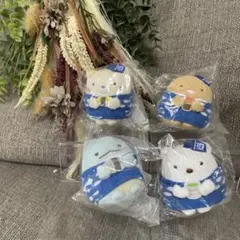 はま寿司×すみっコぐらし コラボ　てのりぬいぐるみ　ぬいぐるみ　限定