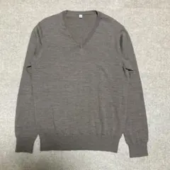 OLD UNIQLO vネック ニット セーター ブラウン