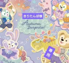 ブランケット】 ディズニー 25周年 ダッフィー オータム・サプライズ